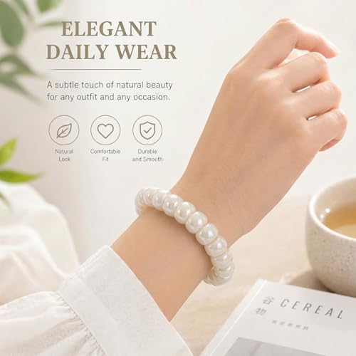 Image of Frodete Bodhi Fidget Bracelet Seed Stretch Anxiety Relief Healing Jewelry