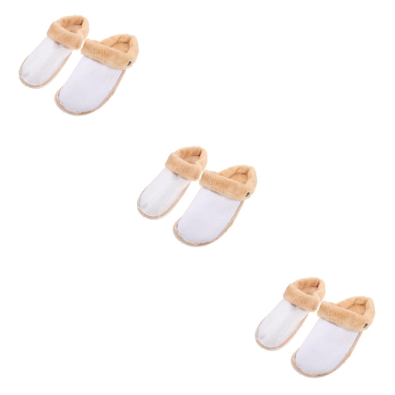 3pares Inserts De Invierno Desmontables Para Calzado Forro De Plantillas Cálidas Para Zapatos Reemplazo Práctico y Lavable