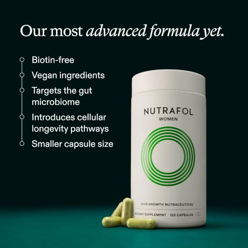 Image of Nutrafol Women Hair Growth Supplements, Ages 18-44, 1-Month Pouch