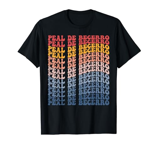 Perla de Becerro City Groovy Retro Camiseta