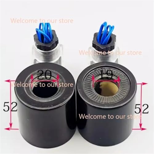 Bobine électrovanne hydraulique 19mm 12V CC pièce de rechange pour distributeur - 5