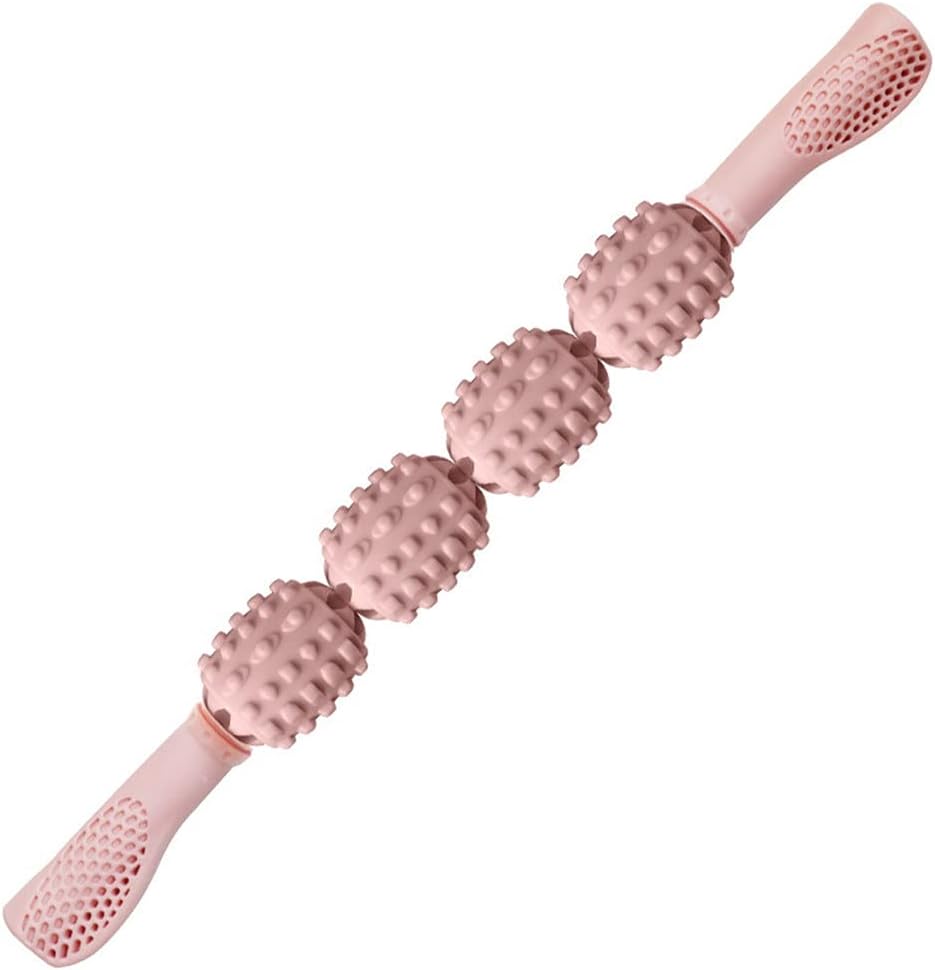 Muscle Roller Stick for Body Massage, Solid Color Plastic Muscle Stick Tool, Manual Massager for Legs and Arms, Portable Fitness Accessory for Post-Workout Recovery and Tension Relief