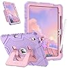 Fintie Funda protectora resistente a prueba de golpes con soporte para niños, compatible con iPad (A16) de 11ª generación de 11 pulgadas (2025), iPad de 10.9 pulgadas (2022), color morado