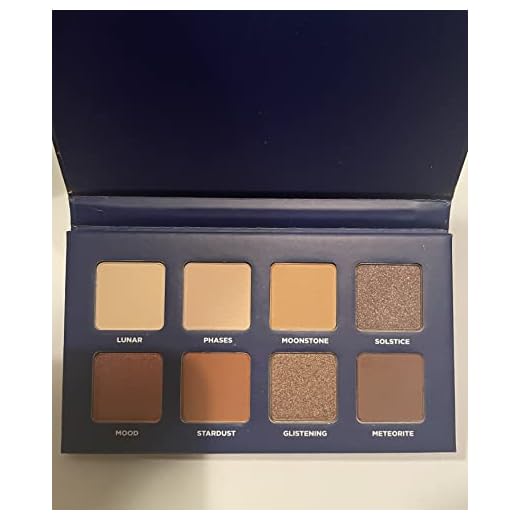 Ulta Beauty Eyeshadow Palette Limited Edition 8 Shade Shadow Palette ~ Lunar, Phases, Moonstone, Solstice, Mood, Stardust, Glistening & Meteorite