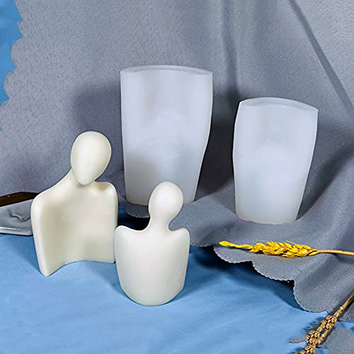 Körperkerzendekorationsform, 3D-Silikon-Kerzenkunstformen, Paare, warme Familienstile, Duftkerzenform-Set, Umarmung… – Bild 3