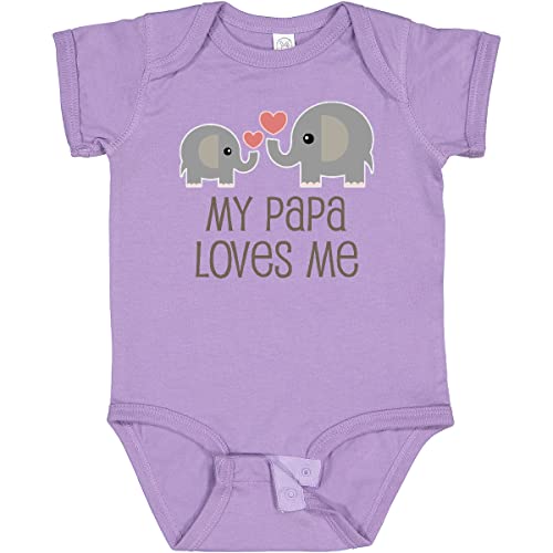 Image of inktastic My Papa Loves Me Grandchild Baby Bodysuit