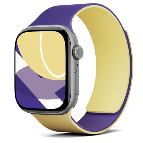 MOFT Snap Duo Watch Bands Compatible with Apple Watch, Quick Magnetic Wear, Duo-Color Design & Soft Silicone, iWatch Bands for Ultra 3/2/1, Series 11/
