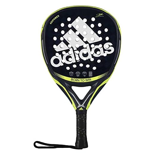 Palas Adidas de potencia 💪 Adidas, Adipower 3.1, Raqueta De Pájaro, Azul/Amarillo Fluo, U, Adultos Unisex