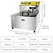 12.4L Commercial Chocolate Melting Pot, Fountain & Melting Tempering Machine, 1200W Hot Chocolate Heater with Vibration, 8kg/Batch for Home and Professional Use,110V