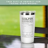 HUNIGIFT Golf-Geschenke für Männer, Opa, Onkel, Golfer, Chef, Vater, Ehemann, Ihn, Freund – Geschenk für Opa, Onkel, Geburtstag, Weihnachten für Golfer – 590 ml Leben voller wichtiger Entscheidungen – Ansicht 5
