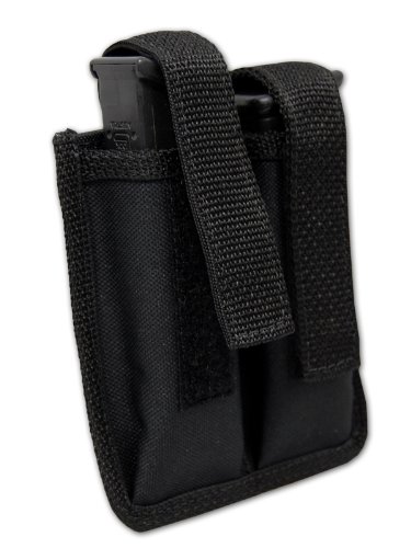 Barsony Double Magazine Pouch Compatible With Glock 19 23 26 27 28 #TOP2