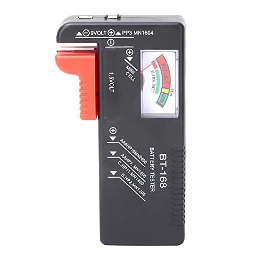 BT-168 Digital Batterikapacitet Volt Tester, Universal Pointer Volt Checker Portable Battery Life Level Testers For 1.5V AA AAA 9V Battery