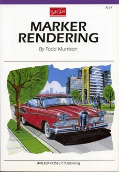Paperback Marker Rendering (Artist's Library Series) Book