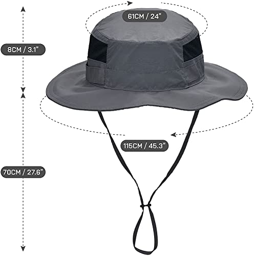 Gloryfire Boonie Hat Military Tactical Boonie Hats For Men Women Hunting Fishing Outdoor Grey #TOP4