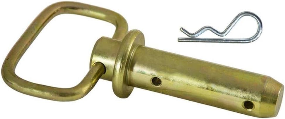 Replacement For One New Replacement Hitch Pin with Hairpin Cotter 93028 Fits Western Snowplows