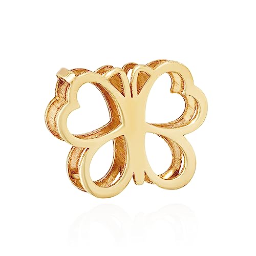 NKlaus Kettenanhänger Schmetterling 333 Gelb gold 8 Karat 9x7,5mm Amulett Anhänger 14410