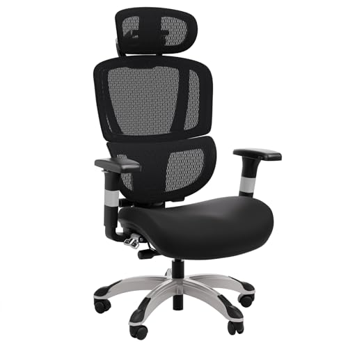 Image of STAPLES Ergonomic Task Chair, Mesh, Ergonomic, Lumbar Support, Swivel, Black