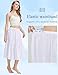 BEAUTELICATE Half Slip Skirt Extender 100% Cotton Vintage Underskirt