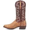 Dan Post Boots Mens Primetime Embroidered Pull On Round Toe Dress Boots Mid Calf - Brown