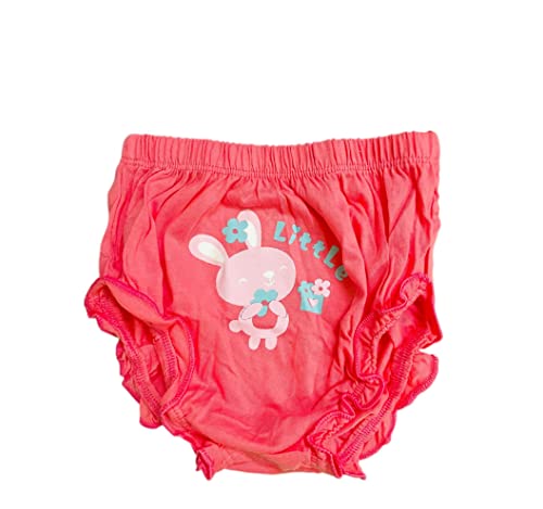 Image of heartbury Cute and Colorful Baby Girls Frill Panties 100% Organic Cotton Underwear /Rompers /Briefs /Panty /Bloomers