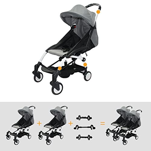 Conjunto de 3 Conectores de Carrinho para Acessórios de Carrinho Gira