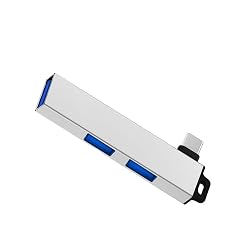 Aluminum Alloy Type C Hubs USB3 0 Expander with 3USB Port for Window Linux and Androids Devices Stable