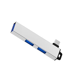Aluminum Alloy Type C Hubs USB3 0 Expander with 3USB Port for Window Linux and Androids Devices Stable