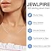 Jewlpire 925 Sterling Silver Chain Necklace for Women, 1.5mm Rope Chains Silver Chain for Women Sturdy & Durable Women's Chains Necklaces 20 Inch