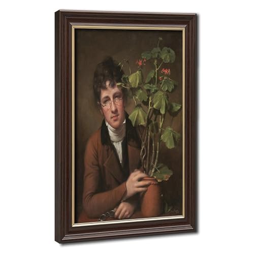Rubens Peale With A Geranium toile pour habiller un mur vide bureau