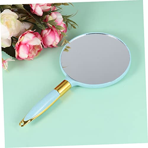 Espejo de maquillaje vintage redondo verde Ipetboom miniatura 6