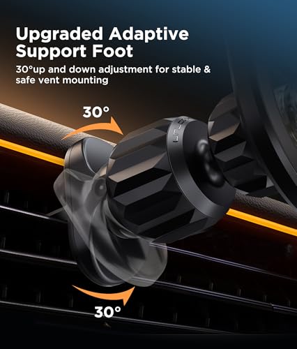 Image of GolbinBox for Magsafe Car Mount, [17*N55 Strong Magnets] 2-in-1 Magnetic Car Phone Holder for Air Vent or Dashboard, 360 Rotation Car Accessories for Women Men for iPhone 17 16 15 14 Pro Max Samsung