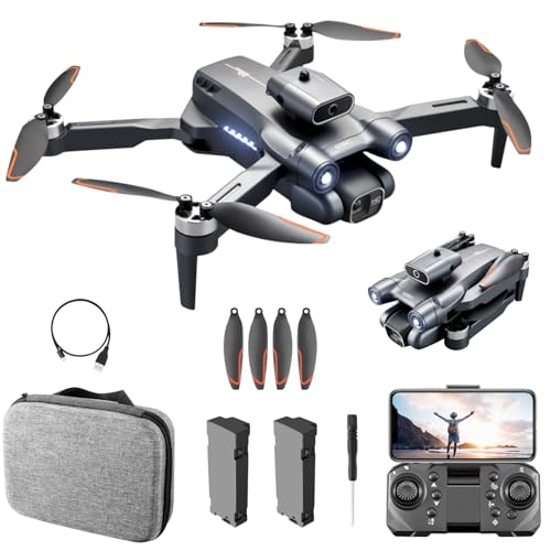 Drone with HD Camera, RC Drone with Brushless Motor Altitude