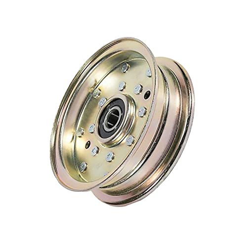 (New Part) Flat Idler Compatible with Exmark 126-9197 Turf Tracer 116-4666 Lazer Z Pioneer Toro 99-8912 + All Other Models in The Description