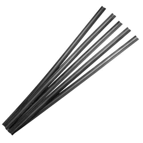 Alipis Tiras De Goma Para Limpiaparabrisas Sin Marco 10 Piezas 24/600mm Caucho Natural Resistencia Alta Temperatura Para Automóviles Uso Exterior Todas Las Estaciones