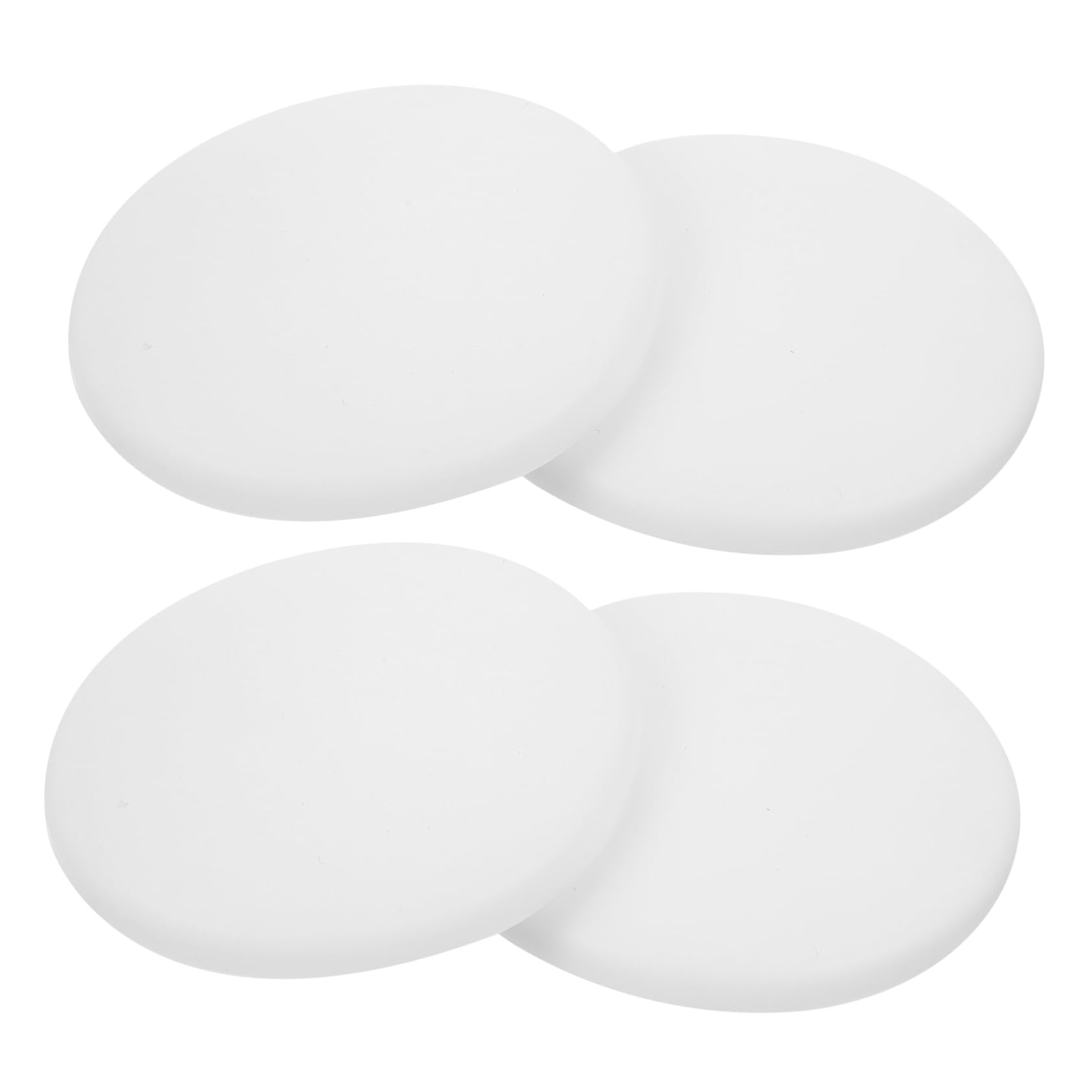 LIFKOME 4 Pcs Anti-Collision Door Mat Door Collision Pad Strong Self-Adhesive No Drilling Needed Silicone Floor Stops for