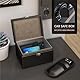 CSL - Keyless Go Schutz Box - NFC RFID Faraday Box, Abschirmung Blocking Autoschlüssel, inkl. 2X Schlüsselstaschen Hüllen - Safe Box gegen Cyber Kriminalität und Hackerangriffen