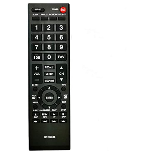 Universal Remote Control for Toshiba TVs Replacement Remote for All Toshiba LCD LED 3D HDTV 4K UHD Smart TV Remotes