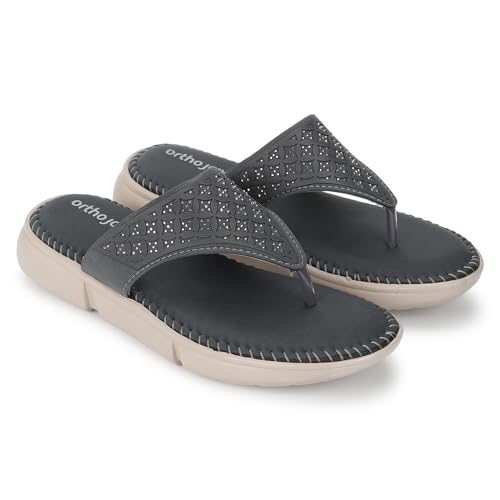 Image of ORTHO JOY doctor Fancy Slipper for women || Orthopedic Women's Fancy Sandal For Women