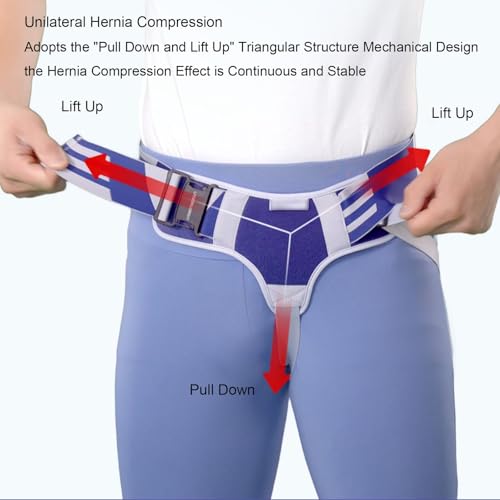 Faja para Hernia Inguinal Izquierda para Hombre S miniatura 5