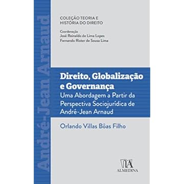 Capa do livro Direito, Globalização e Governança: uma Abordagem a Partir da Perspectiva Sociojurídica de André-Jean Arnaud