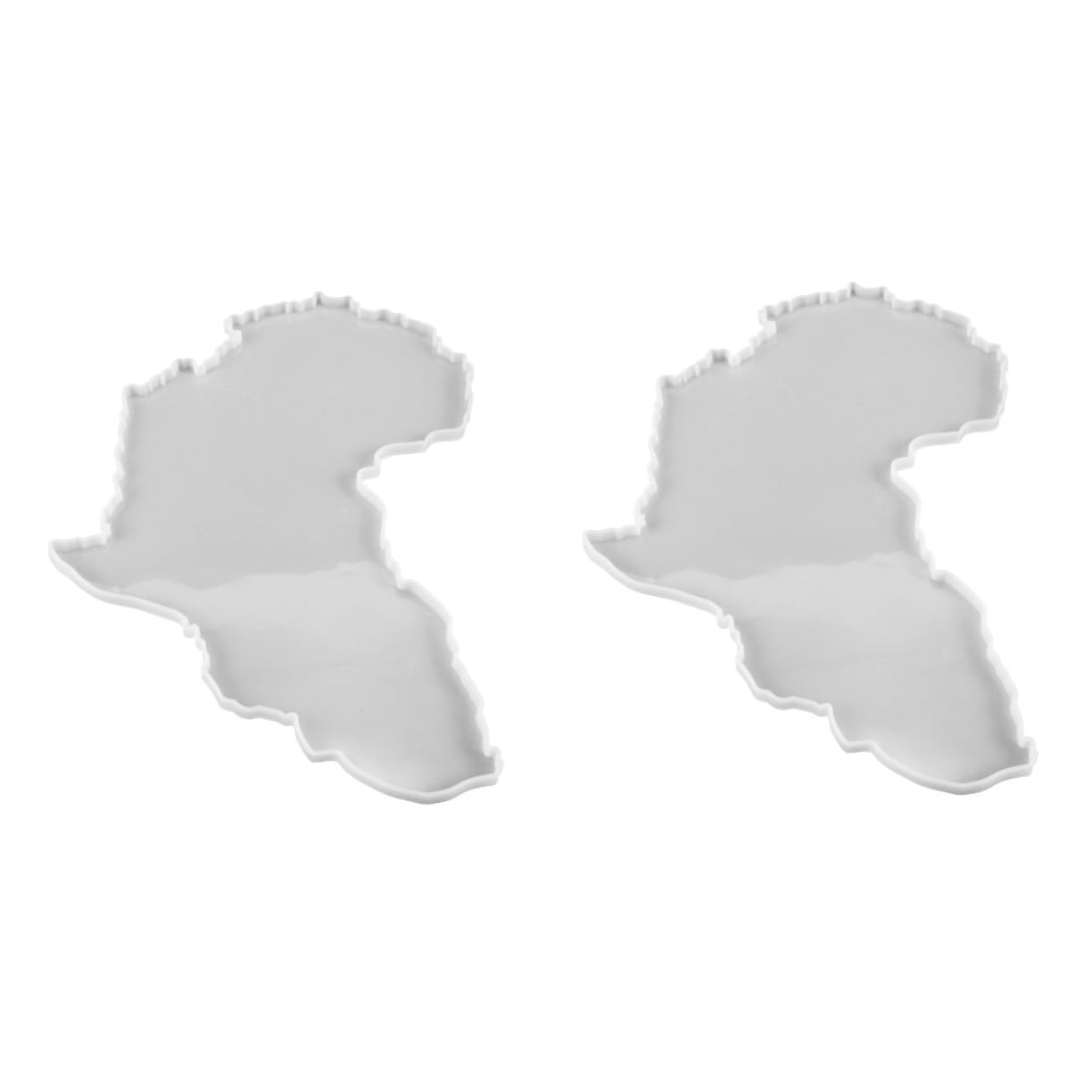 STOBOK 2stücke Silicone Mold Für Schmuckherstellung Karte Tray Form Für Epoxidharz Kreative Bastelideen Für Familienprojekte Wiederverwendbar Und Langlebig