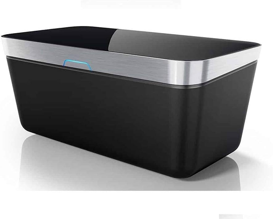 Vacuvita One-Touch Vacuum Sealer Storage System Home Base - Reseal & Reuse BLACK