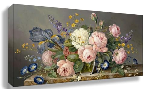 Peinture Diamant pour Cadeau Homme et Femme | Kit loisir créatif diamond painting fleurs vase 5D