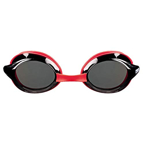 Arena Drive 3 Anti-Fog Swim Goggles For Men And Women, Red / Smoke #TOP2