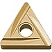 Kyocera TNGG 332RB PV720 Grade PVD Cermet, 60 Degree Triangle, Negative Rake Angle, Right-Hand Turning Insert for Light Interruption and Finishing-Medium in Steel and Stainless Steel (10 pcs)