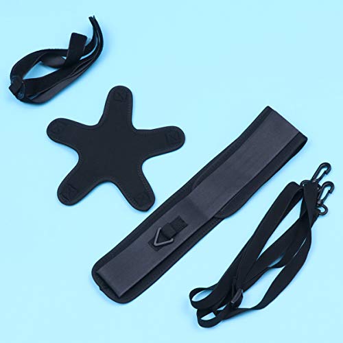 BESPORTBLE Mãos Livres Futebol Chute Prática Solo Treino Auxílio Controle Habilidades Treinador para