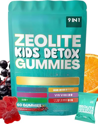 Gummies zéolite détox globale 9 en 1 pour toute la famille en sachet de gommes