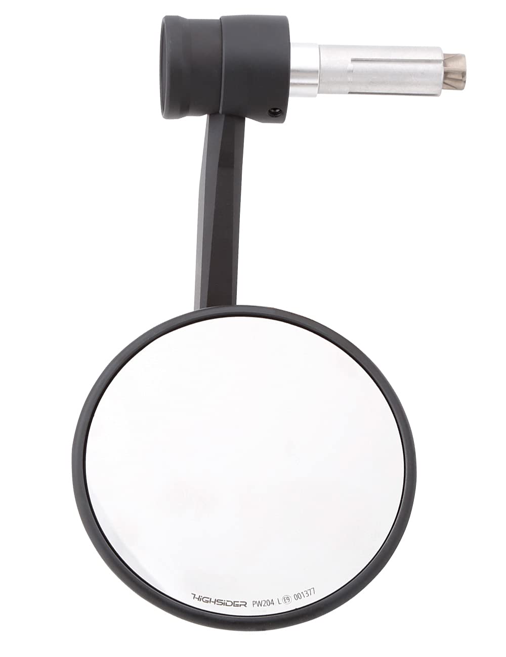 HIGHSIDER Montana Rim Motorrad Lenkerendenspiegel mit LED Blinker, E-geprüft (Stück)