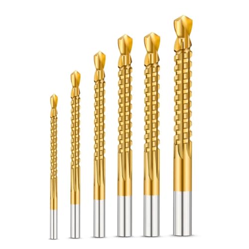 Juego de 2 brocas helicoidales de 5 mm HSS para madera y metal miniatura 1