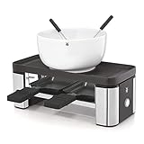 raclette 2 personen zutaten Flexibel positionierbare Parkstationen für das Abstellen der heißen Pfännchen (10 x 8,7 cm)
